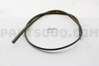 7553158011 MOULDING, WINDSHIELD, OUTSIDE UPPE