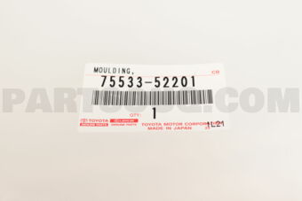7553352201 MOULDING, WINDSHIELD, OUTSIDE