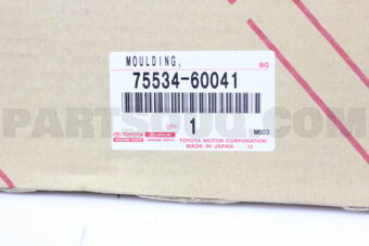 7553460041 MOULDING, WINDSHIELD, OUTSIDE LH