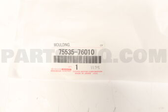 7553576010 Toyota MOULDING, WINDSHIELD, OUTSIDE RH