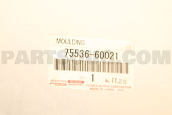 7553660021 Toyota MOULDING