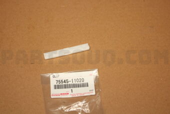 7554511020 CLIP, WINDSHIELD