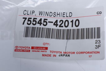 7554542010 Toyota CLIP  WINDSHIELD