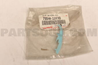 7554620110 Toyota CLIP, WINDSHIELD OUTSIDE MOULDING, NO.2