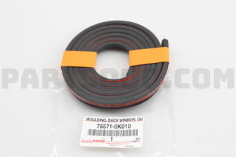 755710K010 MOULDING, BACK WINDOW, OUTSIDE UPP