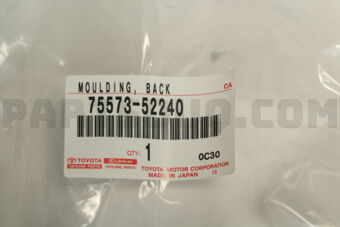 7557352240 MOULDING, BACK WINDOW, OUTSIDE