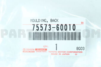7557360010 MOULDING, BACK WINDOW, OUTSIDE