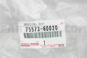 7557360020 MOULDING, BACK WINDOW, OUTSIDE RH