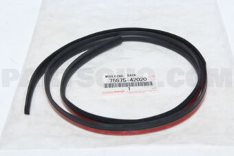 7557542020 MOULDING, BACK WINDOW, LOWER