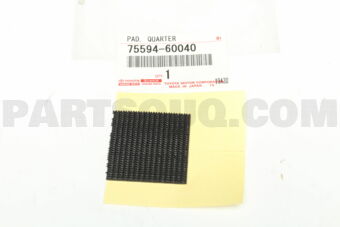 7559460040 PAD, QUARTER GARNISH, RH