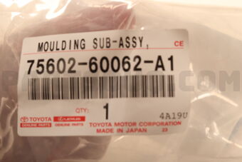 7560260062A1 Toyota MOULDING SUB-ASSY
