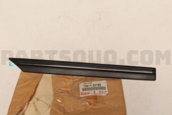 7561122180 MOULDING, FRONT FENDER, OUTSIDE FRONT RH