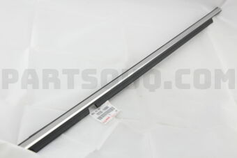 7572260080 MOULDING, REAR DOOR BELT, LH