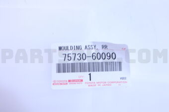 7573060090 MOULDING ASSY, RR