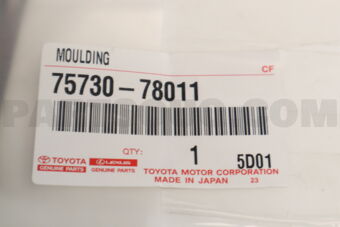 7573078011 MOULDING ASSY  RR