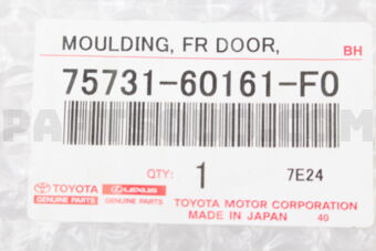 7573160161F0 MOULDING, FR DOOR