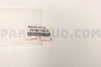 7574010070 Toyota MOULDING ASSY, RR