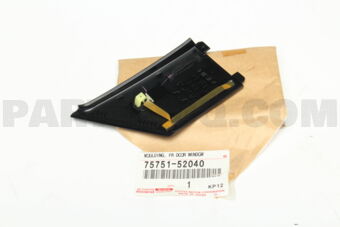 7575152040 MOULDING, FRONT DOOR WINDOW FRAME,