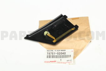 7575152040 MOULDING, FRONT DOOR WINDOW FRAME,