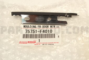 75751F4010 MOULDING, FR DOOR