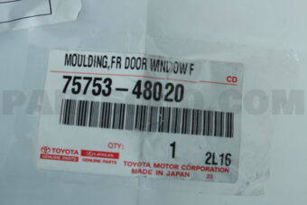7575348020 MOULDING, FR DOOR