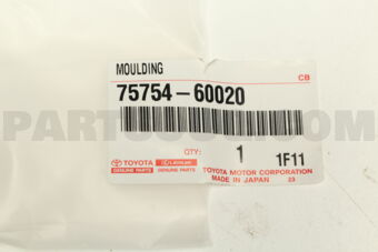 7575460020 MOULDING, FR DOOR