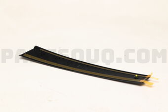 757560D040 MOULDING, FRONT DOOR WINDOW FRAME,