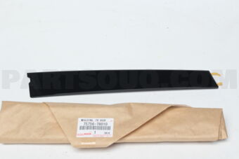 7575678010 MOULDING, FRONT DOOR WINDOW FRAME, REAR LH