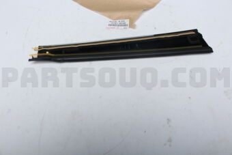 7576130140 MOULDING, REAR DOOR WINDOW FRAME, FRONT RH