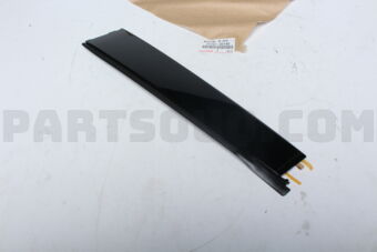 7576130140 MOULDING, REAR DOOR WINDOW FRAME, FRONT RH