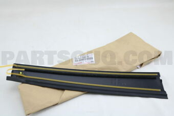 7576133010 MOULDING, REAR DOOR WINDOW FRAME, 