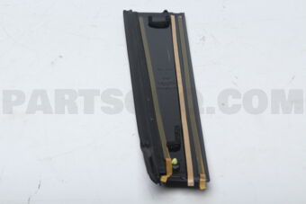 7576230140 MOULDING, REAR DOOR WINDOW FRAME, FRONT LH