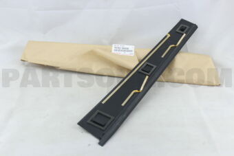 7576260030 MOULDING, REAR DOOR WINDOW FRAME, 