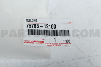 7576312100 MOULDING, RR DOOR