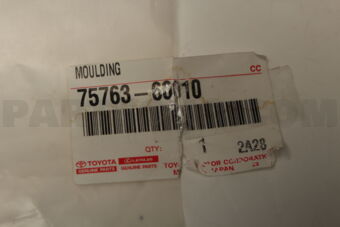 7576360010 Toyota MOULDING, RR DOOR