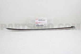 7576406140 MOULDING, REAR DOOR WINDOW FRAME, 