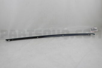 7576448010 MOULDING, REAR DOOR WINDOW FRAME, 