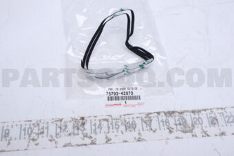 7579342070 PAD  FR DOOR OUTSIDE