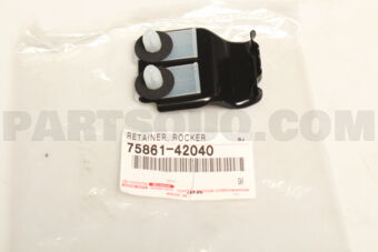 7586142040 RETAINER, ROCKER PANEL MOULDING, N