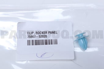7586752020 Toyota CLIP, ROCKER PANEL MOULDING