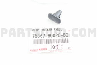 7586760020B0 CLIP, ROCKER PANEL MOULDING