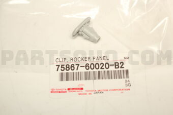 7586760020B2 CLIP, ROCKER PANEL MOULDING
