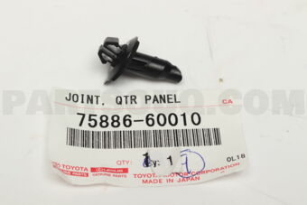 7588660010 JOINT, QUARTER PANEL MOULDING, NO.