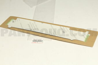 7593335010 TAPE, BLACK OUT, OUTER FRONT RH