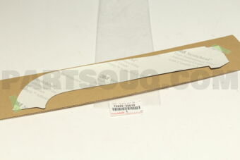 7593535010 TAPE, BLACK OUT, OUTER REAR RH