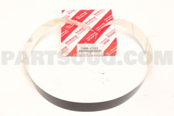 7598647020 STRIPE, FRONT DOOR OUTSIDE, LH