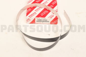 7598647020 STRIPE, FRONT DOOR OUTSIDE, LH