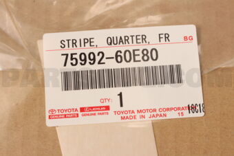 7599260E80 STRIPE  QUARTER  FR