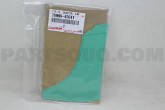 7599942041 STRIPE, QUARTER, LOWER LH