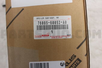 7608560052A0 SPOILER SUB-ASSY, REAR